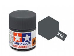 PEINTURE TAMIYA GUN METAL ACRYLIC X10